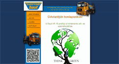 Desktop Screenshot of bautkontener.hu